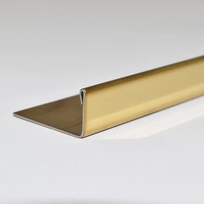 Amark L-Profile Stainless Steel Angle -Polished Gold