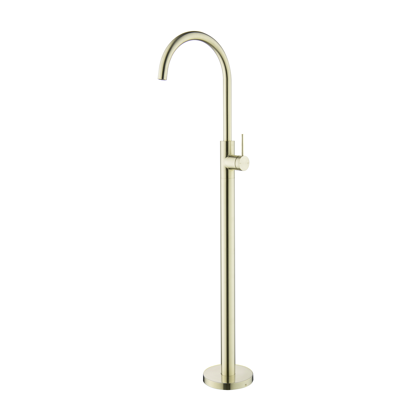 Mica Freestanding Bath Mixer - French Gold