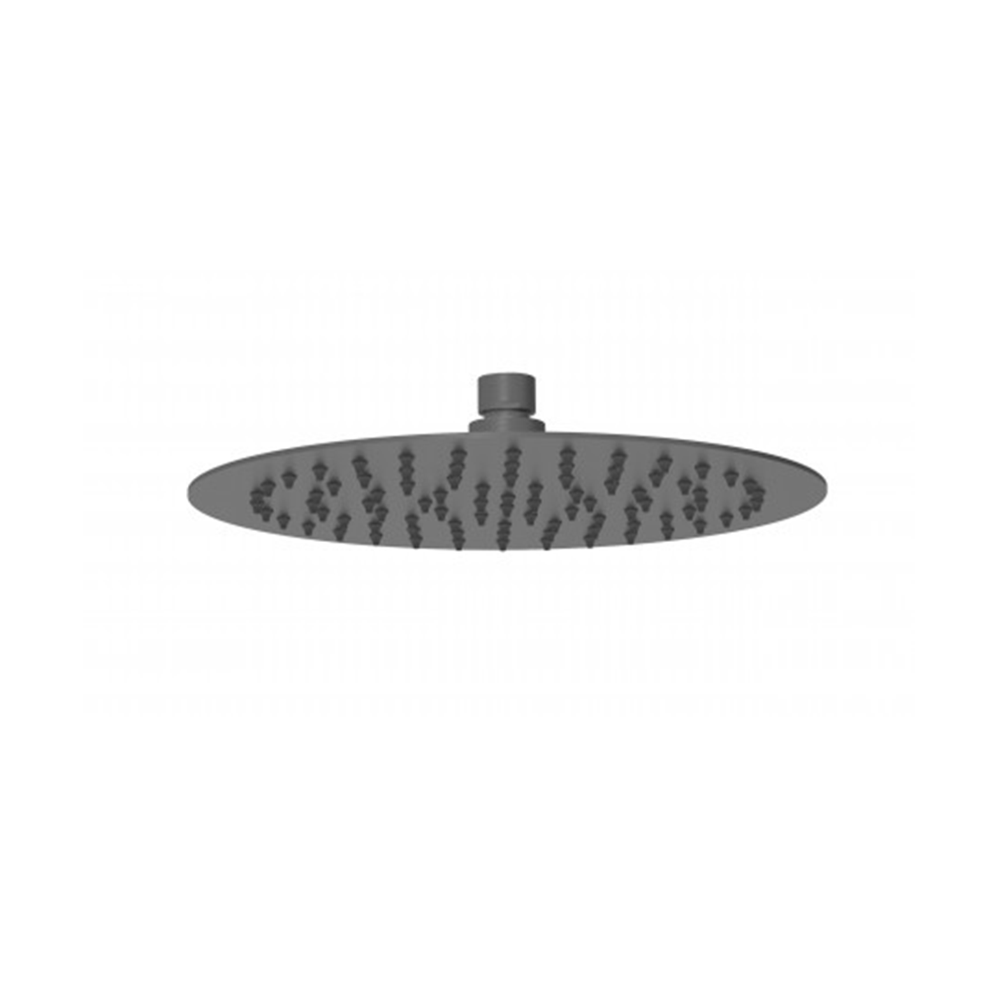 Dove Round Stainless Steel Shower Head 250mm - Gunmetal