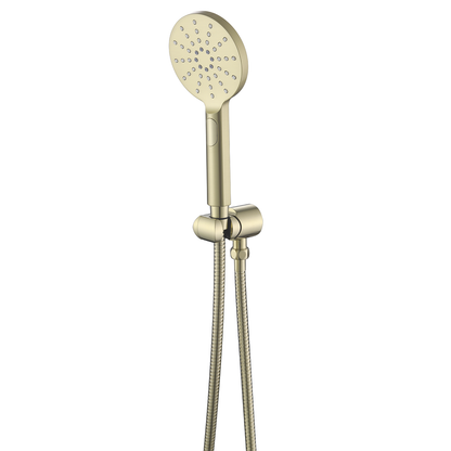 Mica Wide Hand Shower - French Gold