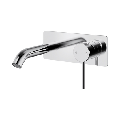 Otus Slimline SS Wall Basin Mixer Trim Kits - Chrome