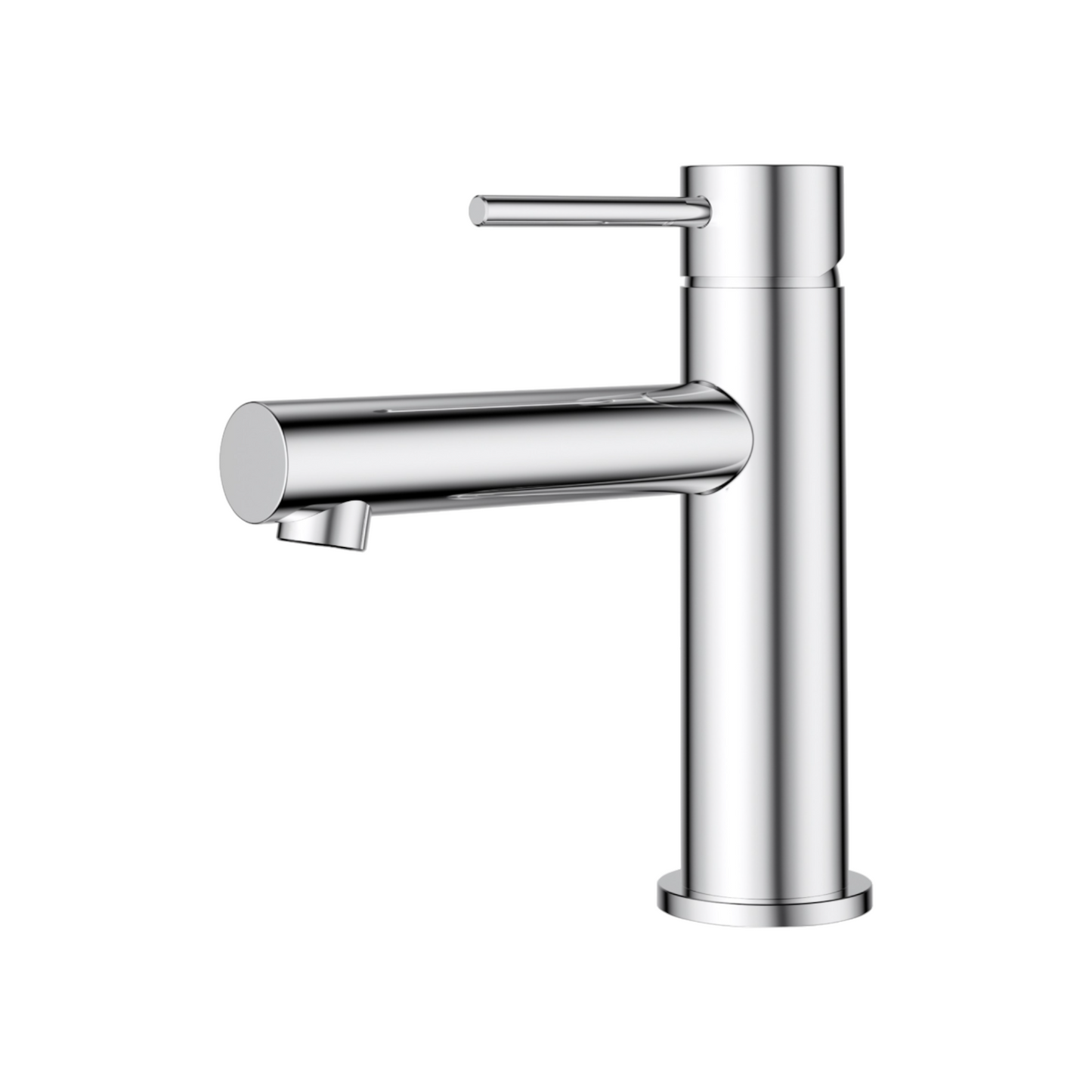 Otus Slimline Stainless Steel Basin Mixer - Chrome