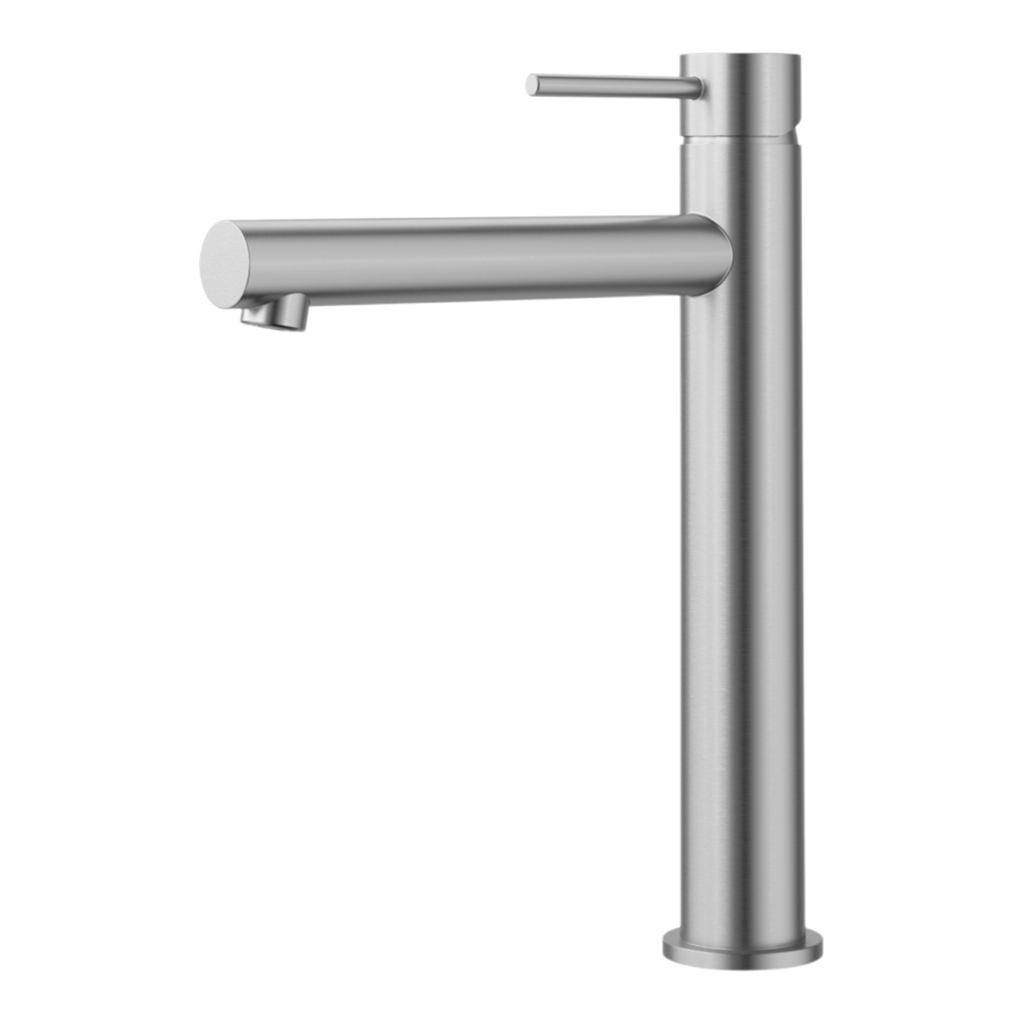 Otus Slimline Tall Basin Mixer - Stainless Steel