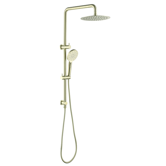 Mica Dual Shower Rail - French Gold