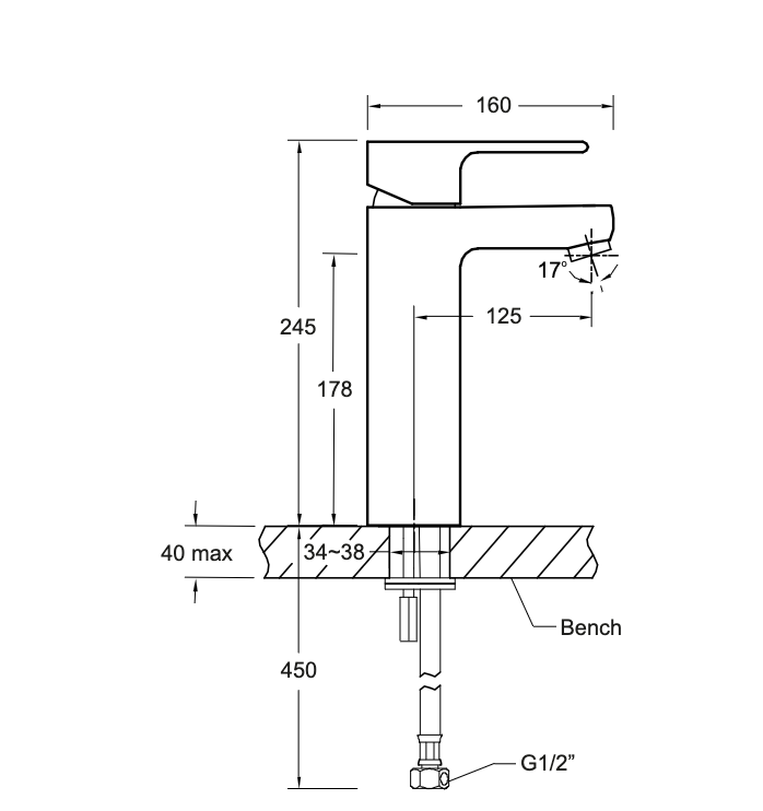Kohler July Tall Single Lever Basin Mixer BCP Interiors