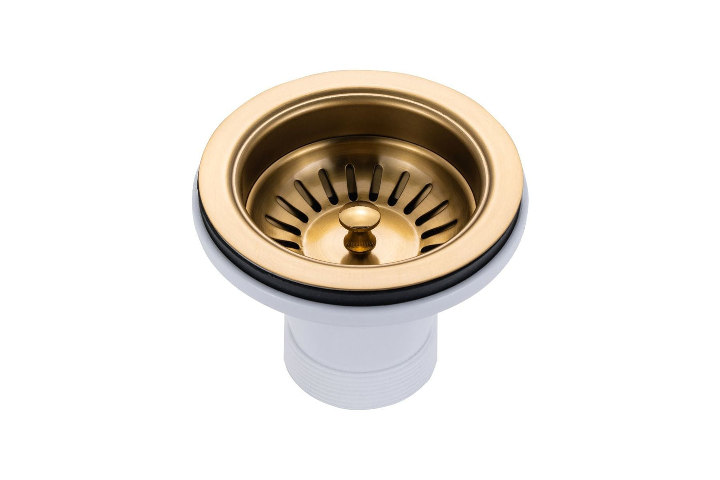 Stainless Steel Brushed Gold Sink with Single Bowl 600x450x300