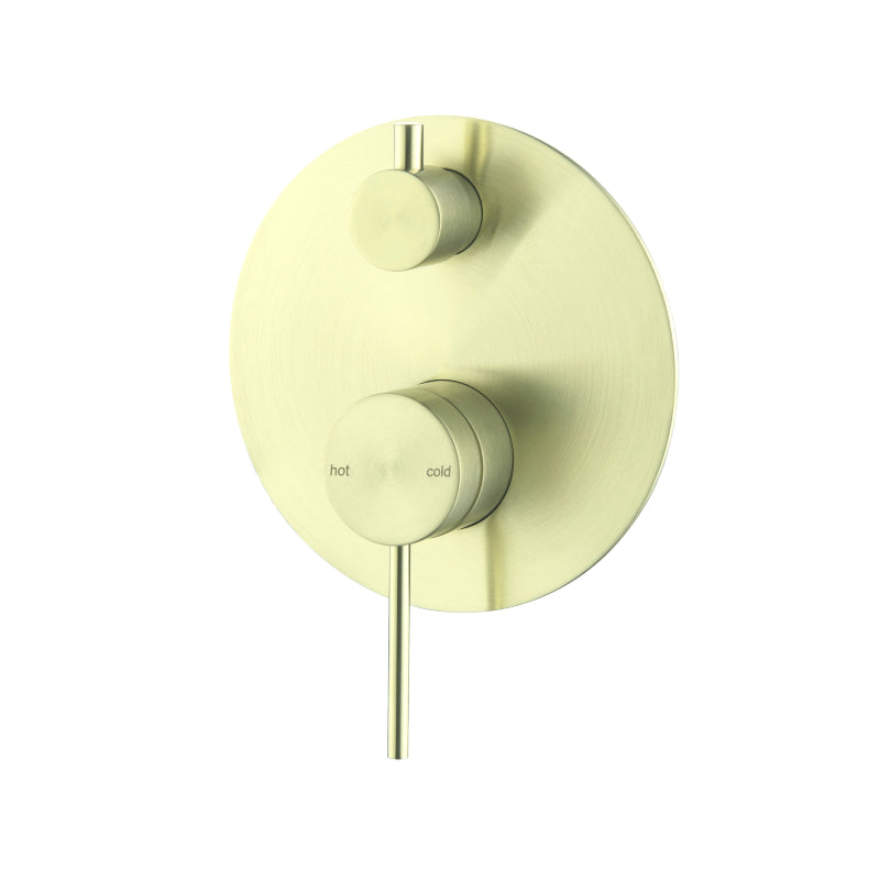 Mica Wall Diverter Mixer - French Gold