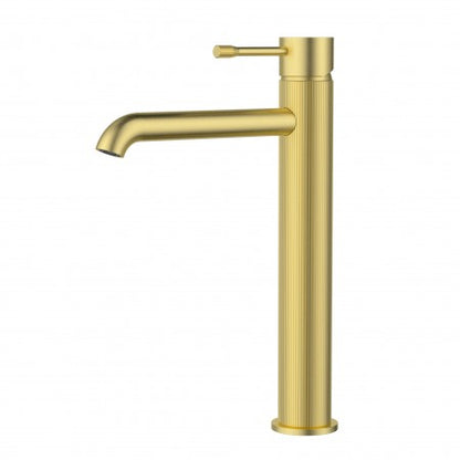 Linie Tall Basin Mixer - Brushed Gold