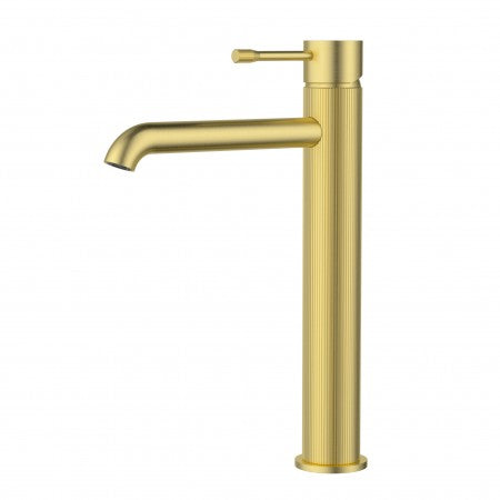 Linie Tall Basin Mixer - Brushed Gold