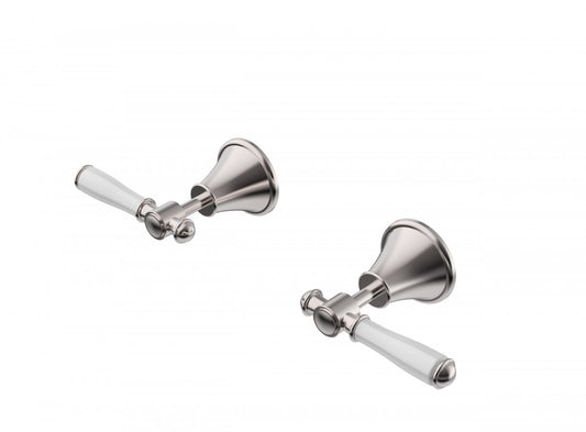 Clasico Wall Top Assemblies - Brushed Nickel